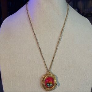 🌼VTG Fuller Brush Co. “Garden of Eden” Perfume Pendant Necklace